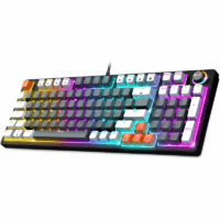 Clavier Gamer Sans Fil ADVANCE R-TYPE CLA-310 RGB Blanc – CLA-310WT Tunisie