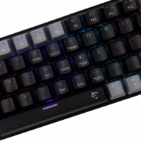 Clavier Gaming White Shark Wakizashi Blue Switches – Noir et Gris – GK-002721 Tunisie