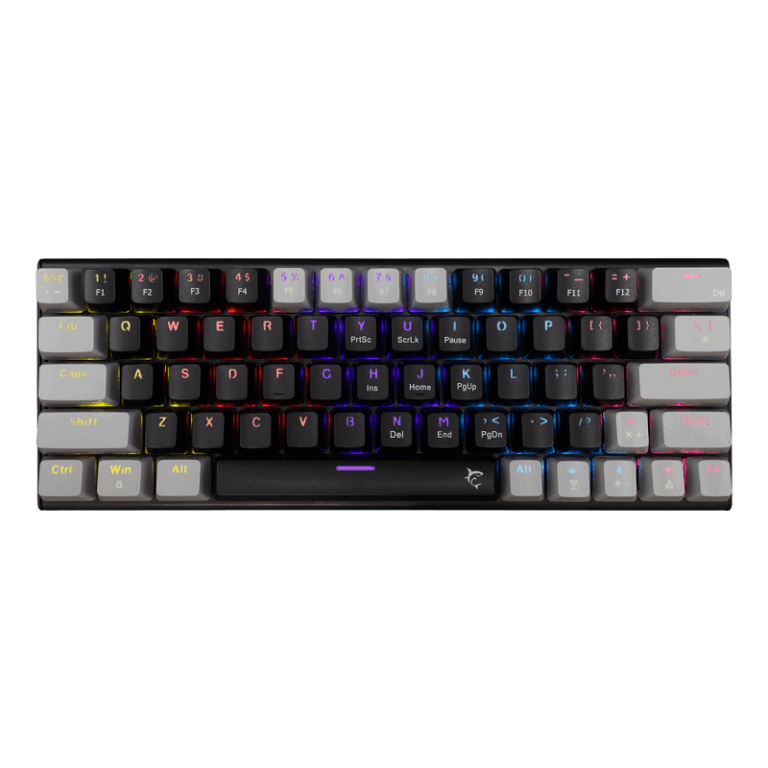 Clavier Gaming White Shark Wakizashi Blue Switches – Noir et Gris – GK-002721 Tunisie