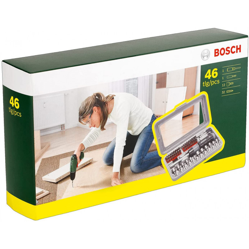 Coffret Promoline 46 Pièces embouts de Vissage BOSCH – 2607019504 Tunisie