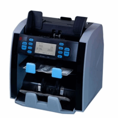 Compteuse de Billets HARDYBILL Double Poche DP-8122 – Bleu – DP-8122 Tunisie
