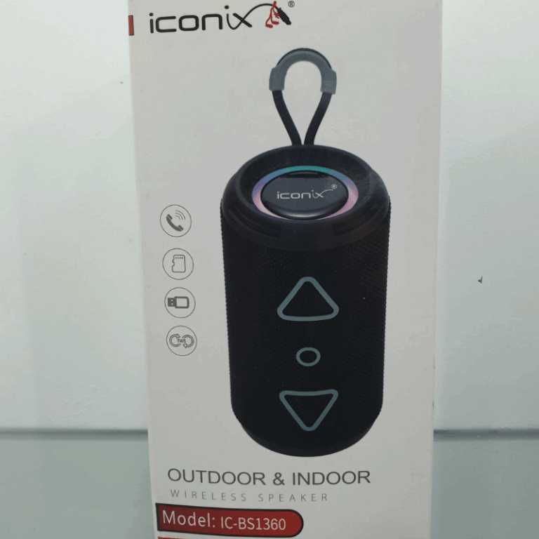Haut-parleur Iconix Sans Fil – Noir – IC-BS1360 Tunisie