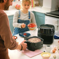 Friteuse Sans Huile Russell Hobbs 7en1 27160-56 1350 W 4 L Noir Tunisie