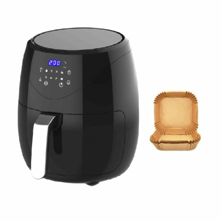 Friteuse Sans Huile Topmatic Avec Afficheur 3.5 L AF-1450.D.1 1450 W Noir Tunisie