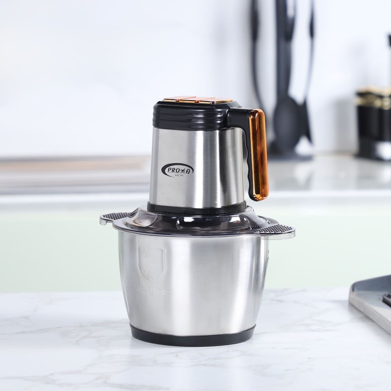 Mini Hachoir Prova 3 L 400 W PF-2039 Inox Tunisie