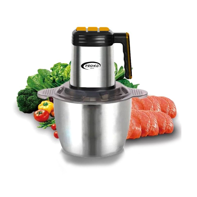 Mini Hachoir Prova 3 L 400 W PF-2039 Inox Tunisie