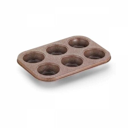 Moule à 6 Muffins Korkmaz A651 Granit Tunisie
