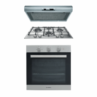 Pack Encastrable Ariston Hotte + Plaque + Four Inox Tunisie
