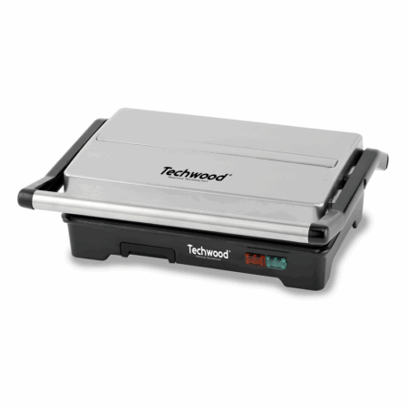 Panini Grill à Contact Techwood TPG-1756 Inox Tunisie