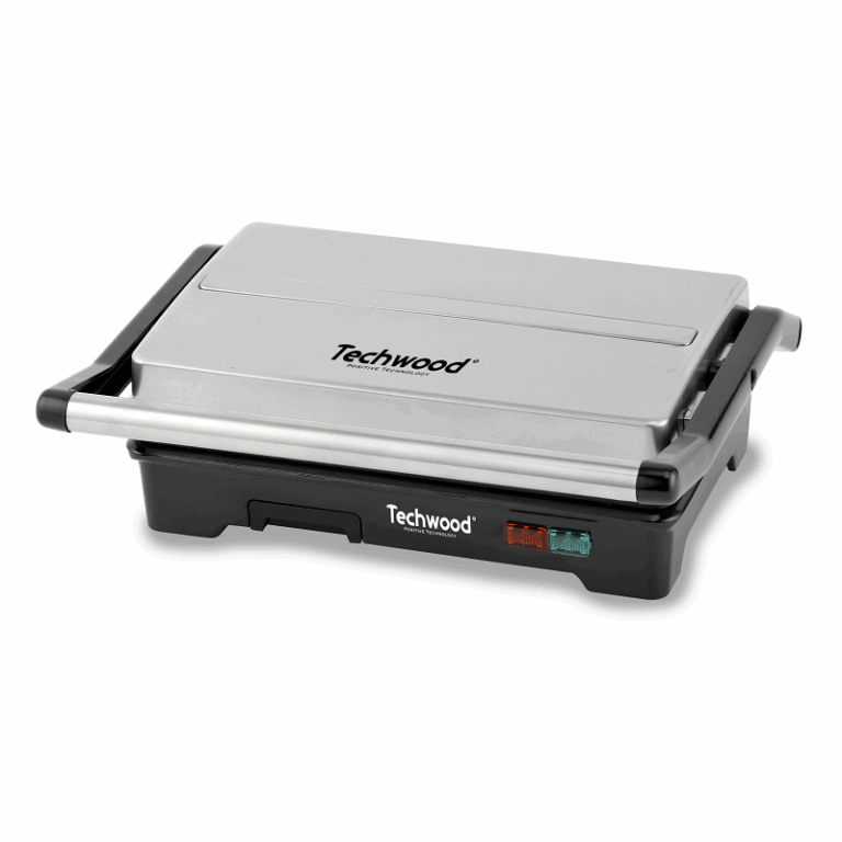 Panini Grill à Contact Techwood TPG-1756 Inox Tunisie