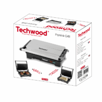 Panini Grill à Contact Techwood TPG-1756 Inox Tunisie