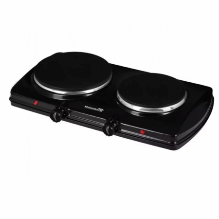 Plaque De Cuisson Électrique 2 Feux Hausberg 2500W HB-520NG Noir Tunisie