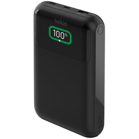 Power Bank Belkin BOOST 3 ports pour ordinateur portable 20 000mAh 65W – BPB020btBK Tunisie