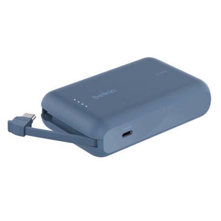 Power Bank Belkin BoostCharge 10 000 mAh 20 W – BPB021HQBL Tunisie