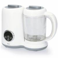 Robot de Cuisine Sain Pour Bébé 5 en 1 Alecto BFP-66 Blanc Tunisie