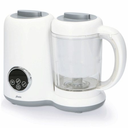 Robot de Cuisine Sain Pour Bébé 5 en 1 Alecto BFP-66 Blanc Tunisie