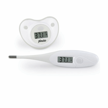 Set de Thermomètre 2 Pièces Alecto BW-700 Blanc Tunisie