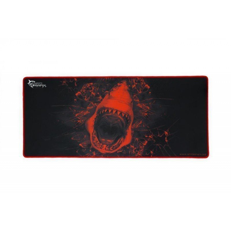 Tapis Souris White Shark SKYWALKER – Noir &Rouge – GMP-1899-XL Tunisie