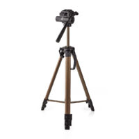 Trépied Pour Appareils Photos Nedis 3 Kg 133 CM Noir & Argent – TPOD2200GY Tunisie