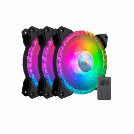 Ventilateur Cooler Master MasterFan MF120 Prismatic 3 en 1 -Noir Tunisie