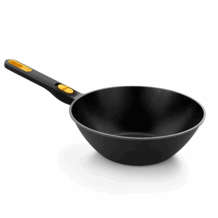 Wok BRA A832028 Origine 28 cm Noir Tunisie