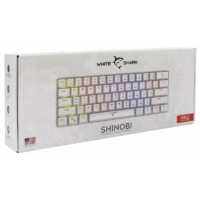Clavier Gaming Mécanique White Shark Shinobi Gk-2022 Rgb Red Switches – Blanc Tunisie