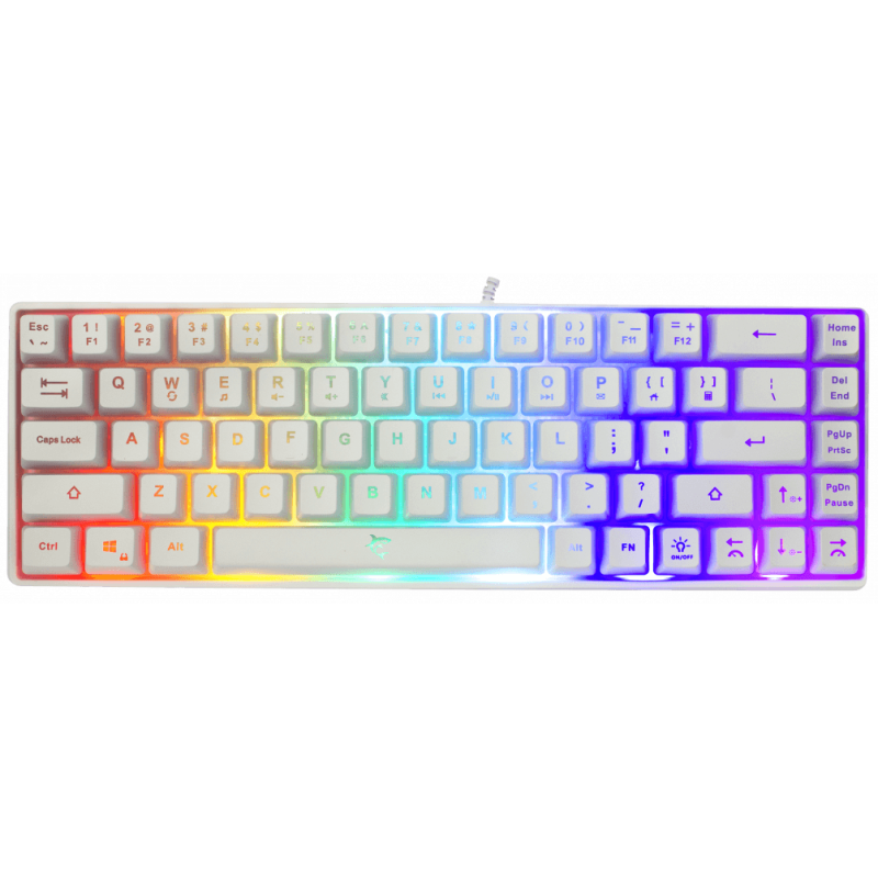Clavier Gaming White Shark Ronin Gk-2201 – Blanc – GK-2201WHI Tunisie