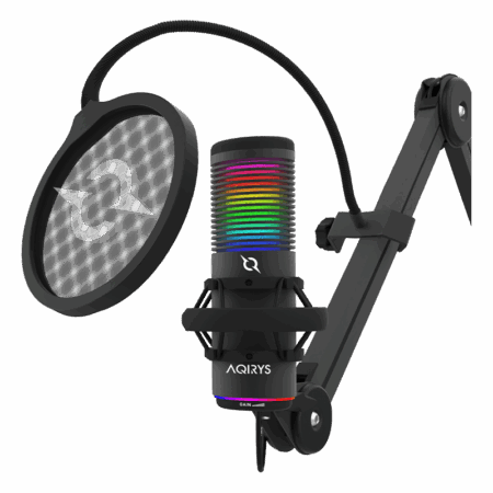 Microphone Gamer Filaire Aqirys Galileo – Noir- AQRYS-GALILEO Tunisie