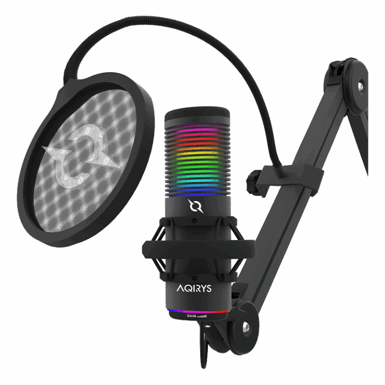 Microphone Gamer Filaire Aqirys Galileo – Noir- AQRYS-GALILEO Tunisie