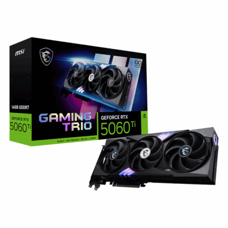 Carte Graphique Msi GeForce RTX 5060 Ti 16G GAMING TRIO OC – 912-V535-058 Tunisie