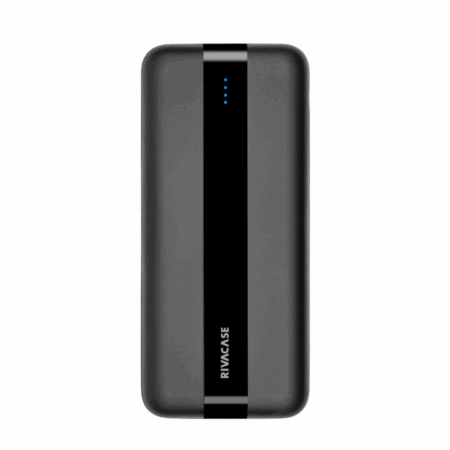 Power Bank RivaCase 20000 mAh – Noir – VA2081 Tunisie