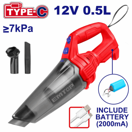 Aspirateur Sans fil Electronique Emtop – ELVC2026 Tunisie