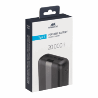 Power Bank RivaCase 20000 mAh – Noir – VA2081 Tunisie