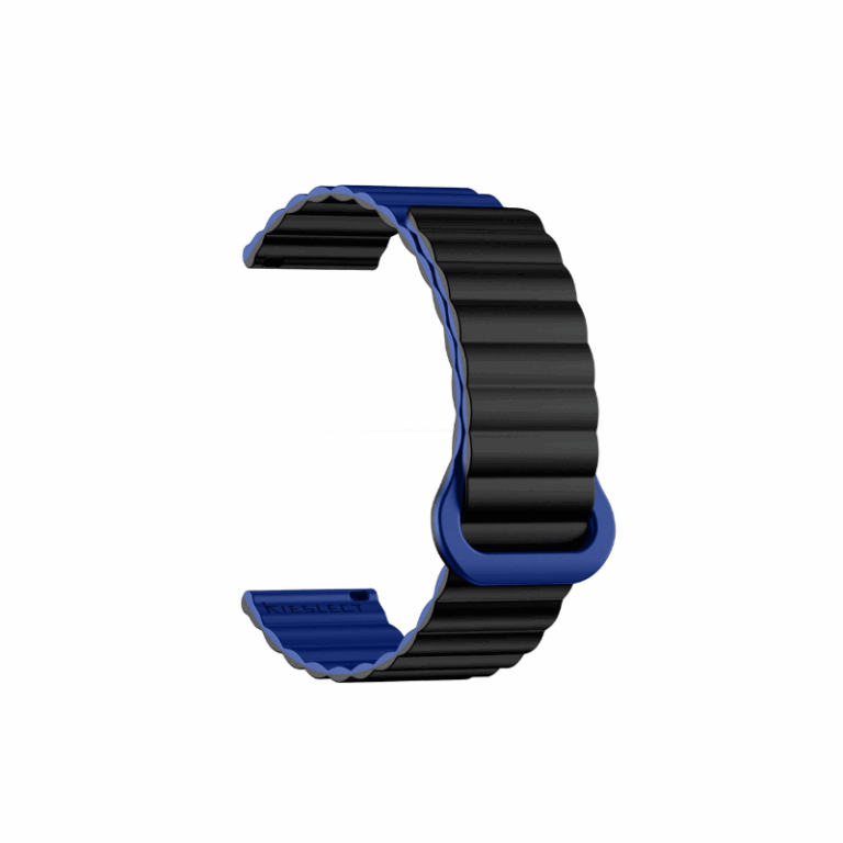 Bracelet Kieslect 22mm Drak blue+black -22MMBDBLTSTRAP Tunisie