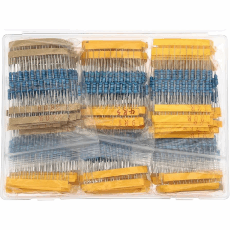 Lot de 500 Métal Film résistance 1/4 W 1% 250 V au choix (47Ω | 220Ω | 330Ω | 390Ω | 560Ω | 910Ω | 1KΩ | 1,2KΩ | 2,2KΩ | 4,7KΩ | 9,1KΩ | 10KΩ | 15KΩ | 22KΩ | 33KΩ | 39KΩ | 220KΩ | 330KΩ | 470KΩ ) Tunisie