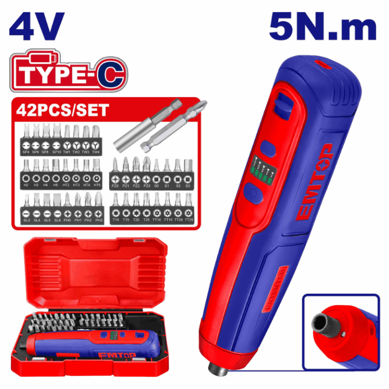 Tournevis sans fil Electronique Emtop – ECSR0406 Tunisie