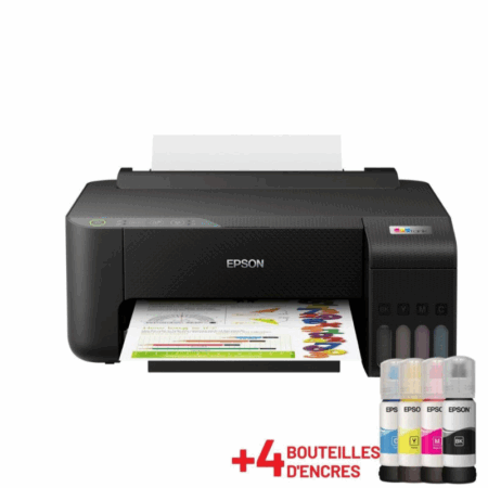 Imprimante à Réservoir Intégré Epson Ecotank L1250 Couleur WI-FI – Noir – C11CJ71403 Tunisie