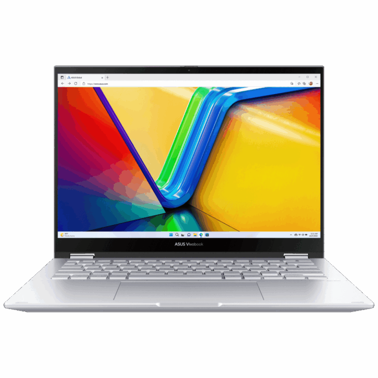Pc Portable Asus Vivobook S 14 Flip I9 13Gen 16 Go 512 Go – Silver -TP3402VA-LZ263W Tunisie