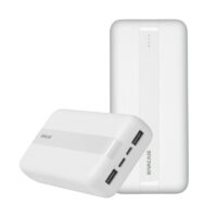 Power Bank RivaCase 20000 mAh – Blanc – VA2081 Tunisie