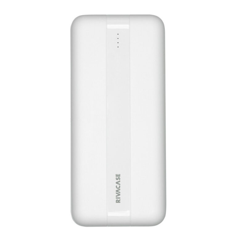 Power Bank RivaCase 20000 mAh – Blanc – VA2081 Tunisie