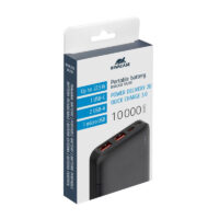 Power Bank RivaCase 10000 mAh – Noir – VA2101 Tunisie