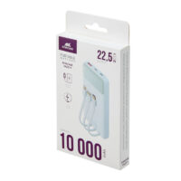 Power Bank RivaCase 10000 mAh – Blanc- VA2211 Tunisie