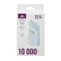 Power Bank RivaCase 10000 mAh – Blanc- VA2211 Tunisie