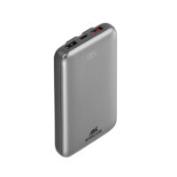 Power Bank RivaCase 10000 mAh Charge Ultra Rapide Pd 30w Avec 2 Câbles Intégrés – Gris – VA2611 Tunisie