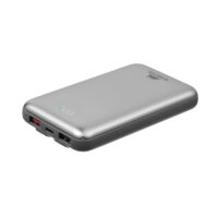 Power Bank RivaCase 10000 mAh Charge Ultra Rapide Pd 30w Avec 2 Câbles Intégrés – Gris – VA2611 Tunisie