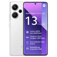 Smartphone Xiaomi Redmi Note 13 Pro+ 12Go – 512Go 5G – Blanc Tunisie