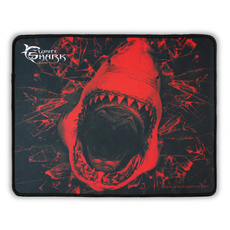Tapis Souris White Shark Skywalker – Noir & Rouge – GMP-1699-M Tunisie