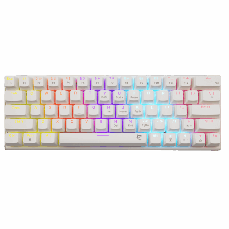 Clavier Gaming White Shark Wakizashi 2 Red Switches – Blanc- Gk-002221v2 Tunisie