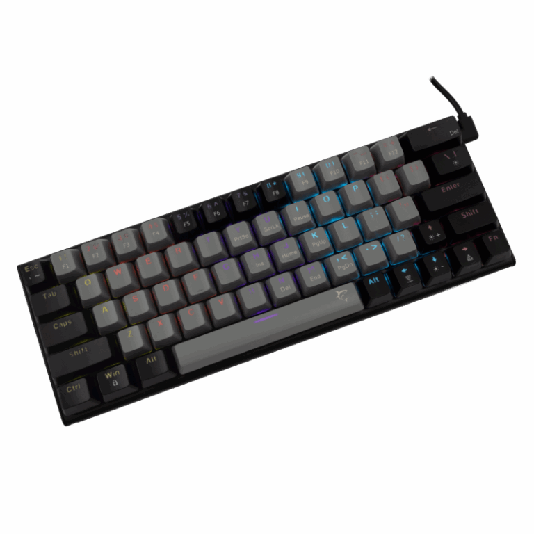 Clavier Gaming White Shark Wakizashi Blue Switches – Gris et Noir -GK-002721V2 Tunisie