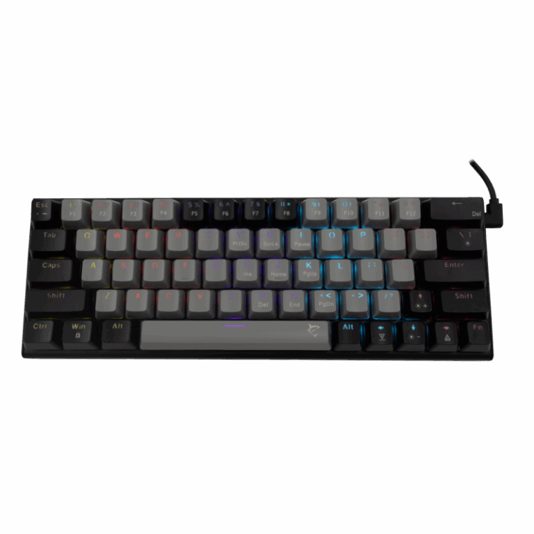 Clavier Gaming White Shark Wakizashi Blue Switches – Gris et Noir -GK-002721V2 Tunisie